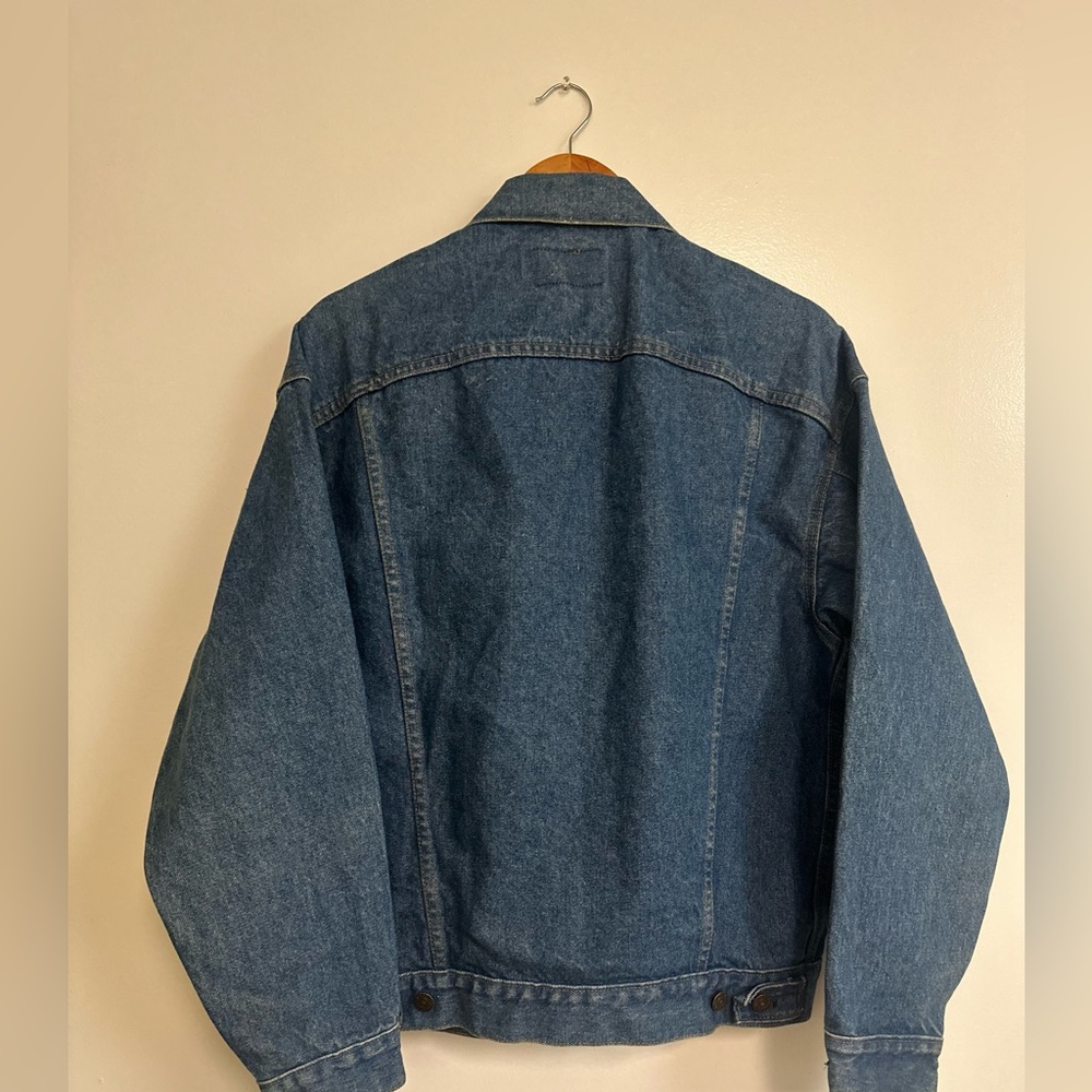 Levi's Men's Classic Blue Denim Jacket - Picture 4 of 5